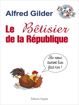 cover image of Le bêtisier de la République